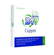 Agrimin Agrimin 24-7 Copper Cattle Bolus 24 pack